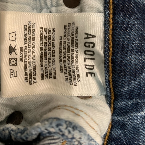 AGOLDE Toni High-Rise Straight Jeans - Picture 6 of 6